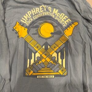 Umphrey’s Mcgee Graphic Tee with Yellow Guitar Design